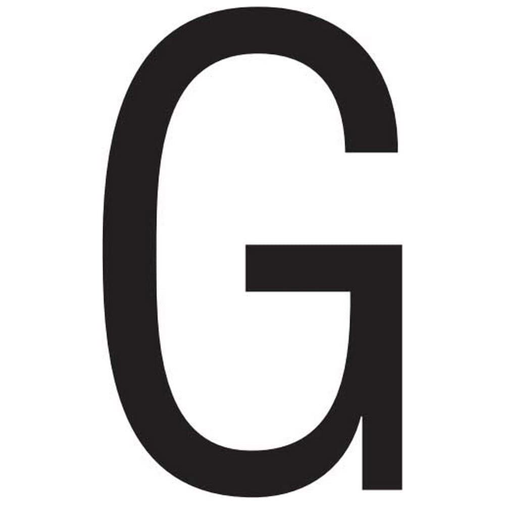 Seachoice 3" Gothic Letters Pack of 10