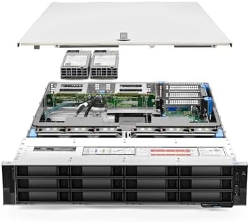 PowerEdge Dell R740xd Server | 2X Silver 4210-2.2GHz = 20 Core | 192GB | 12x 6TB SAS (Renewed