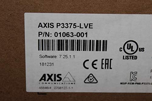 AXIS P3375-LVE 01063-001