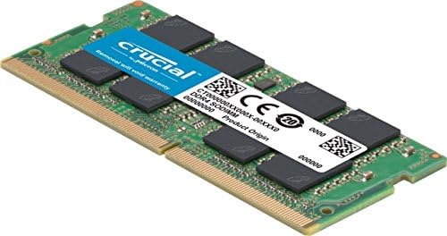Crucial 16GB Kit (8GBx2 DDR4 3200 MT/S (PC4-25600 CL22 SR X8 Unbuffered SODIMM 260-Pin Memory - CT2K8G4SFS832A
