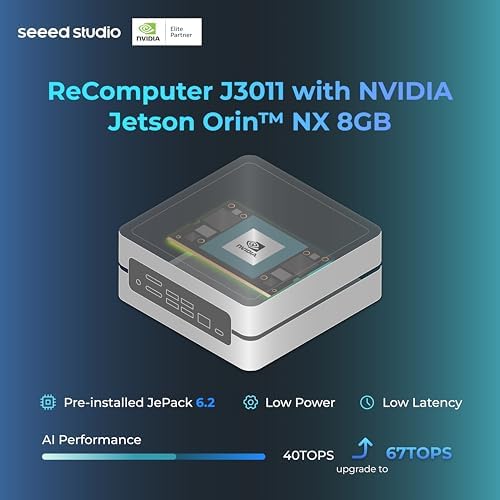 J3011 - Edge AI Computer with NVIDIA Jetson Orin Nano 8GB (Support Super Mode