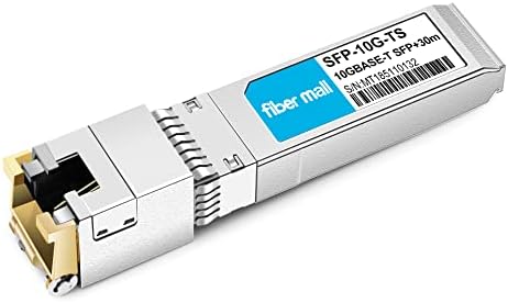10G SFP+ RJ45 80m for Dell Force10 SFP-10G-T-80 GP-10GSFP-T80 10GBASE-T SFP+ 80m RJ45 Cat6a/7 Mini-GBIC 10gb Copper R-J45 Transceiver Module