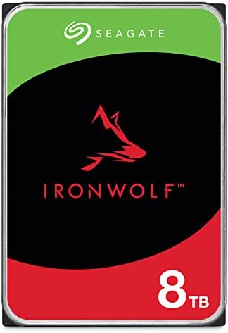 Seagate IronWolf Pro, 12 TB, Enterprise NAS Internal HDD –CMR 3.5 Inch, SATA 6 Gb/s, 7,200 RPM, 256 MB Cache for RAID Network Attached Storage (ST12000NT001