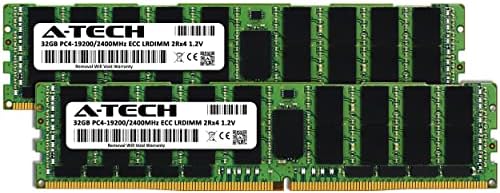 64GB Kit (2x32GB RAM for Dell PowerEdge C6320, M830, R730xd XL, R830, R840, R930 | DDR4 2400MHz PC4-19200 ECC LRDIMM 2Rx4 Load Reduced Server Memory Upgrade
