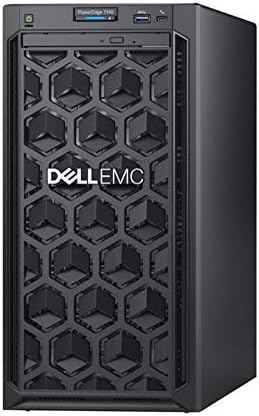 Dell PowerEdge T140 Mini Tower Server with Intel Xeon 3.3GHz CPU, 32GB DDR4 RAM, 8TB HDD Storage, RAID (Renewed