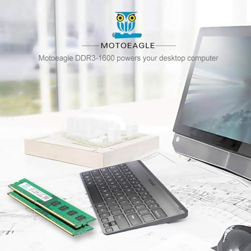 [32GB DDR3L RAM] DDR3L-1600 UDIMM 32GB Kit (4x8GB 2Rx8 PC3L-12800U 8GB PC3-12800 DDR3-1600MHz 240 Pin DIMM Non ECC Unbuffered 1.35V/1.5V CL11 Dual Rank Desktop Memory Ram