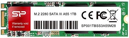 Silicon Power 512GB A55 M.2 SSD SATA III Internal Solid State Drive 2280 SU512GBSS3A55M28AC