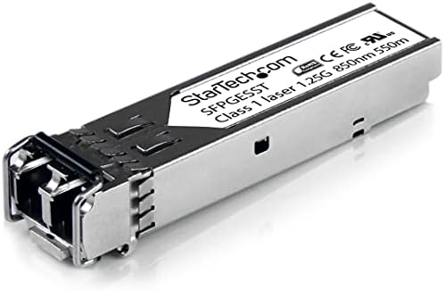 StarTech.com Cisco SFP-GE-T Compatible - Gigabit SFP - 10/100/1000 Mbps - RJ45 Port - 1000Base-T - Copper SFP - GBIC Module