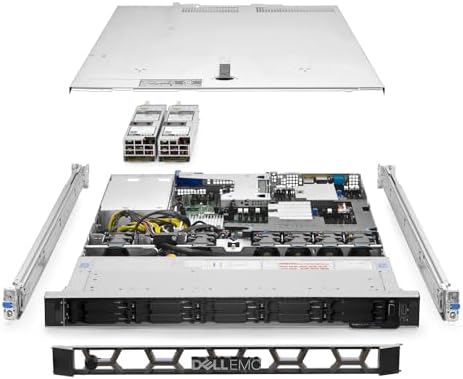 Dell PowerEdge R440 Server 2X Silver 4114 2.20Ghz 20-Core 128GB RAM 20TB Storage (Renewed