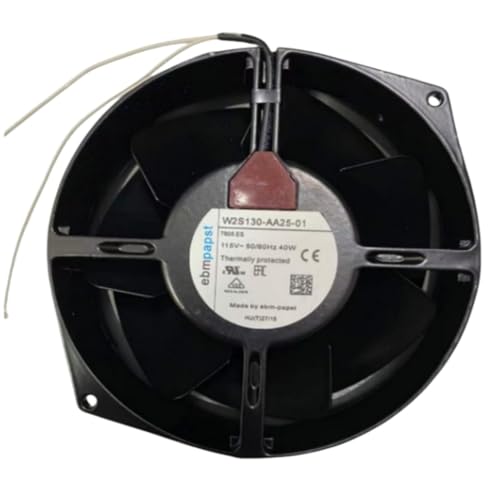 W2S130-AA25-01 172MM 115V 40W 17.2CM 17255 172X150X55MM 2-Wire Cooling Fan