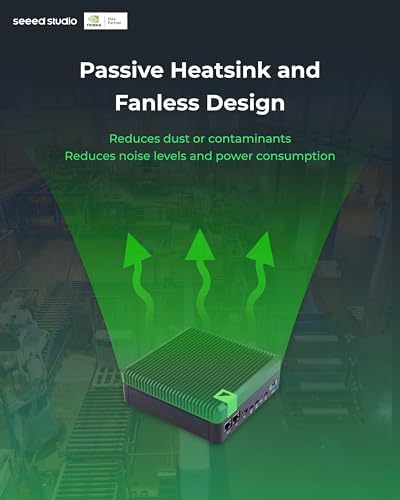 NVIDIA Jetson Orin NX 16GB Edge AI Device - reComputer J4012, 4xUSB 3.2, M.2 Key E & Key M Slot, Pre-Installed Jetpack System with NVIDIA Jetpack on 128GB NVMe SSD