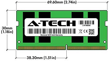 A-Tech 16GB DDR4 3200 MHz SODIMM PC4-25600 (PC4-3200AA CL22 Non-ECC Laptop RAM Memory Module