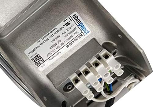 W2E250-HJ52-06 28cm 230V 50/60Hz 0.6/0.88A 135W/200W 2650/2960cfm 4uF 400VDB M2E068-DF SK3327 107 AC Cabinet Fan