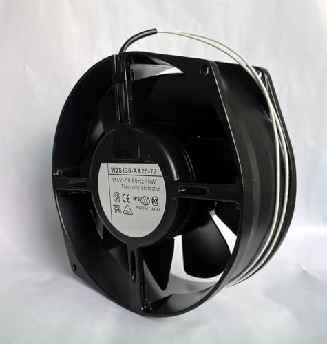 W2S130-AA25-77 2-Wire AC 115V 40W 172x150x55mm Cooling Fan