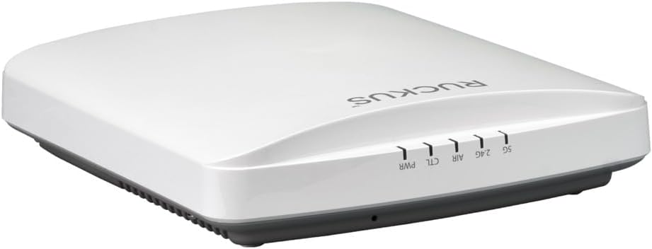 Ruckus R650 WiFi 6 Dual-Band Indoor Access Point 802.11ax, 4x4/2x2 MU-MIMO, 2.5GbE Uplink, WPA3, Model 9U1-R650-US00 Cloud Care Pre-Configured Bundle Eligible