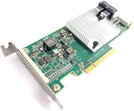 9300-8I SAS3008 12Gbps SATA/SAS 8-Port HBA IT Mode ZFS FreeNAS unRAID+2*SFF-8643 SATA Cable
