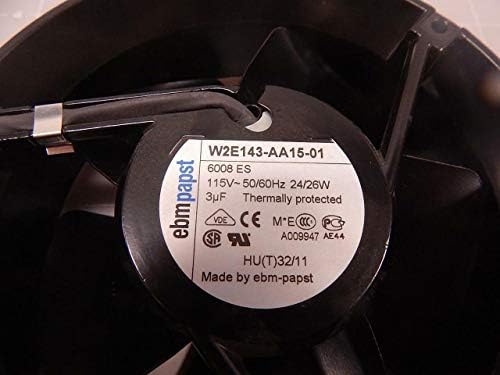 Ebm-Papst Axial Fan, 172Mm, 115Vac - W2E143-AA15-01