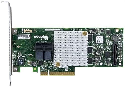 Adaptec Microsemi ASR 8805 2277500 R RAID HBA Card Storage Controller SATA SAS 12 Gbps with Cache Flash and Battery Backup Unit
