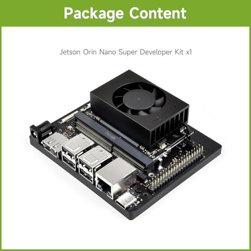 Waveshare Jetson Orin Nano Super AI Development Kit for Embedded and Edge Systems, with 8GB Memory Jetson Orin Nano Module