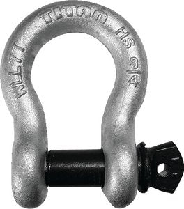 Titan Chain 10319611 High Strength Galvanized Shackle, 7/16"