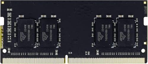 Timetec 16GB DDR4 3200MHz (or 2933MHz or 2666MHz PC4-25600 Non-ECC Unbuffered 1.2V CL22 2Rx8 Dual Rank 260 Pin SODIMM Laptop Notebook PC Computer Memory RAM Module Upgrade