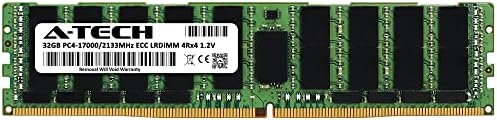 32GB RAM for Dell PowerEdge C4130, C6320, FC830, M640, R630, R730, R730xd, R730xd XL, R730XL, R740xd | DDR4 2133MHz PC4-17000 ECC LRDIMM 4Rx4 Load Reduced Server Memory Upgrade