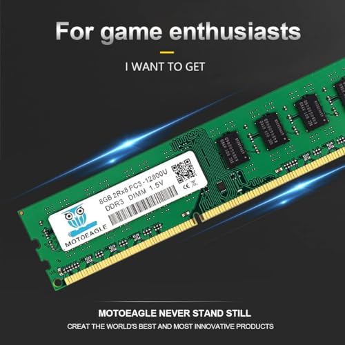[32GB DDR3L RAM] DDR3L-1600 UDIMM 32GB Kit (4x8GB 2Rx8 PC3L-12800U 8GB PC3-12800 DDR3-1600MHz 240 Pin DIMM Non ECC Unbuffered 1.35V/1.5V CL11 Dual Rank Desktop Memory Ram