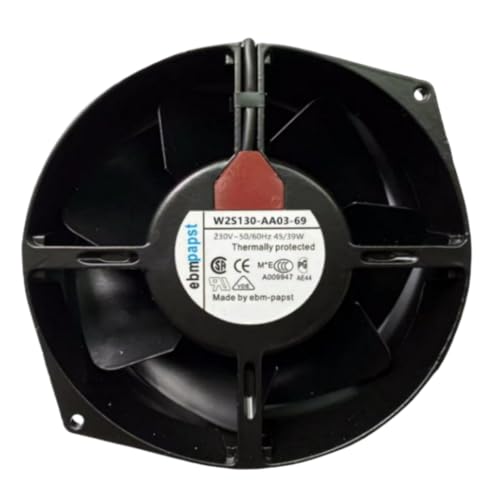 W2S130-AA03-69 172MM 230V 45/39W 17.2CM 17255 172X150X55MM 2-Wire Cooling Fan