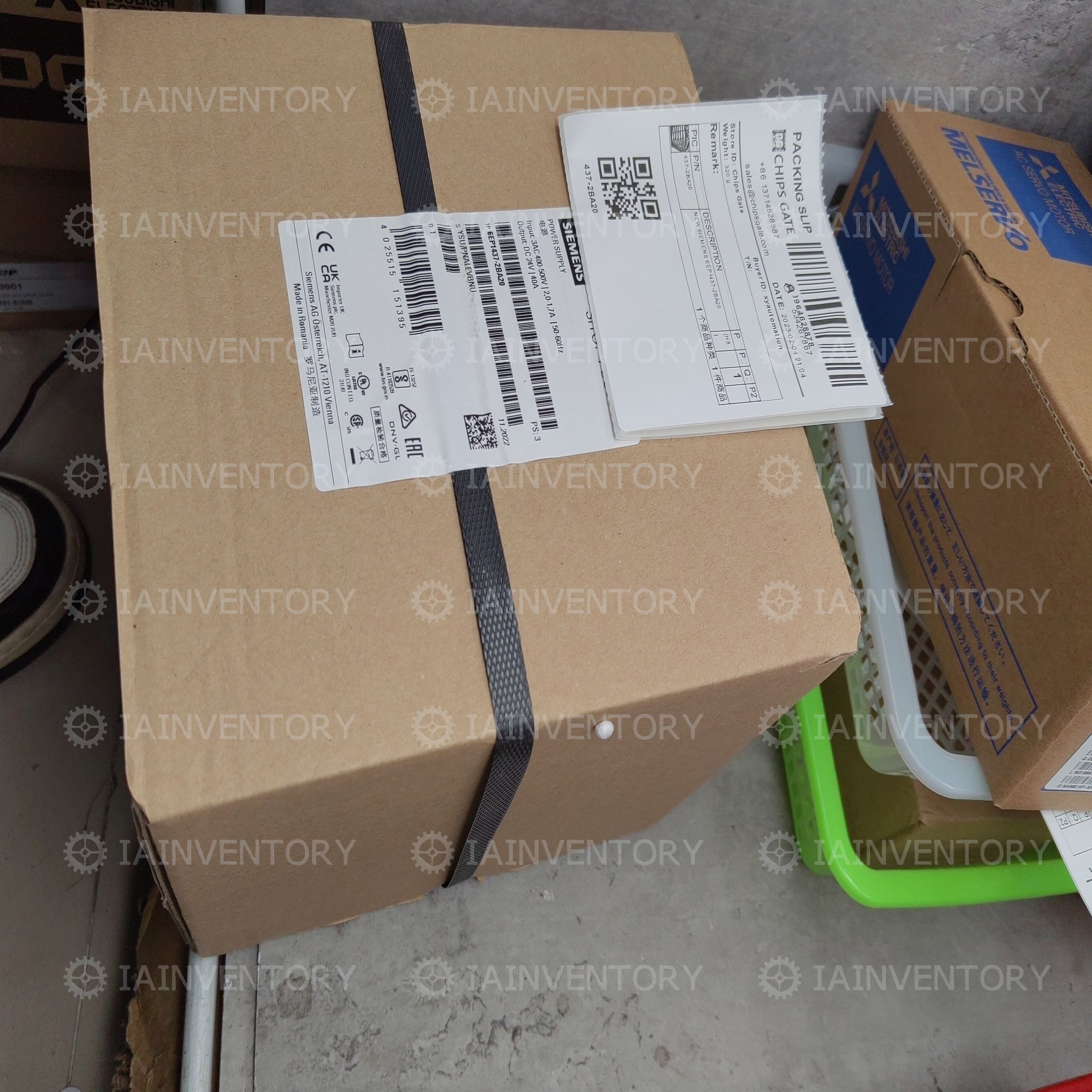 Siemens power supply 6EP1437-2BA20 6EP1 437-2BA20