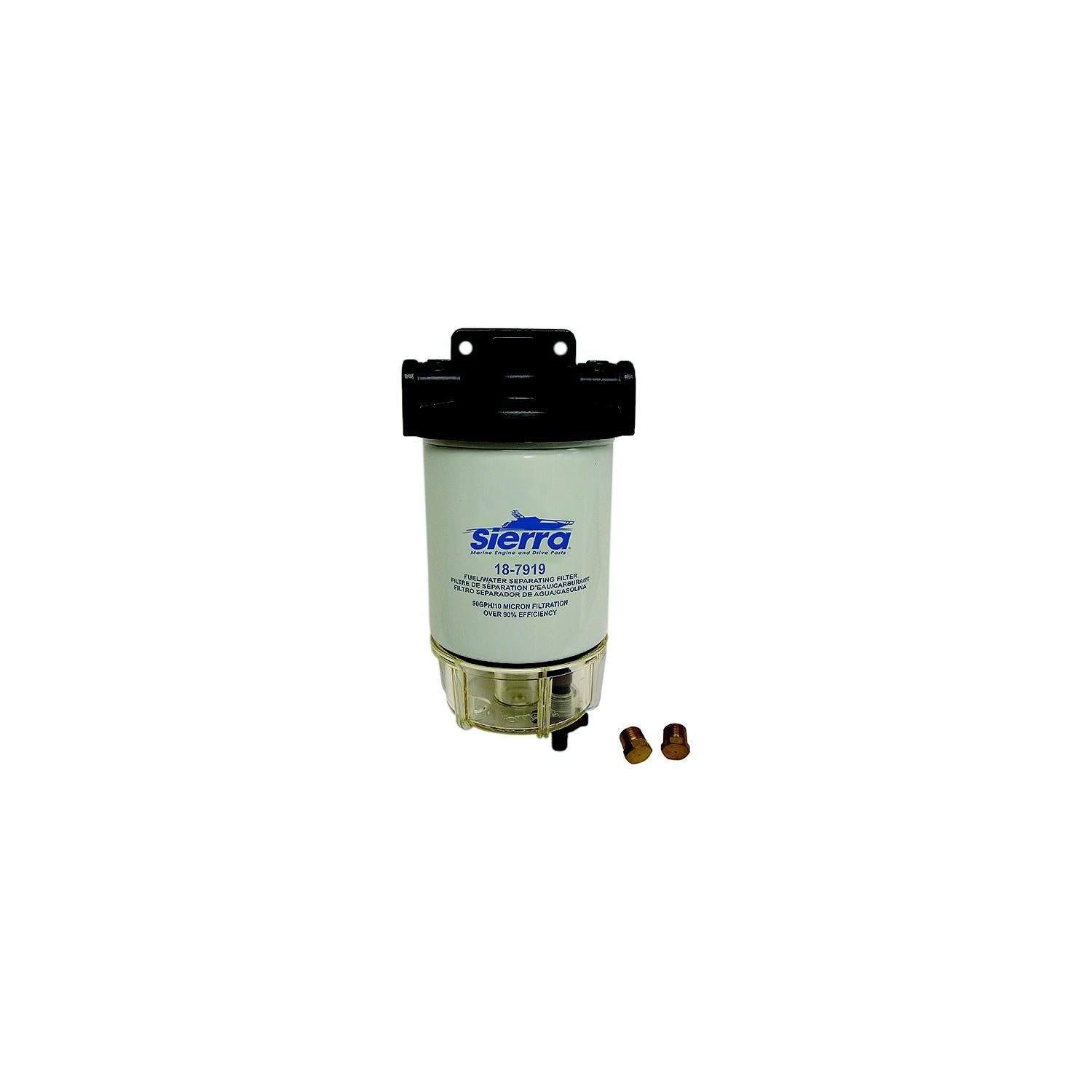Sierra 18-7932-1 Fuel/Water Separator Kit W/Collection Bowl