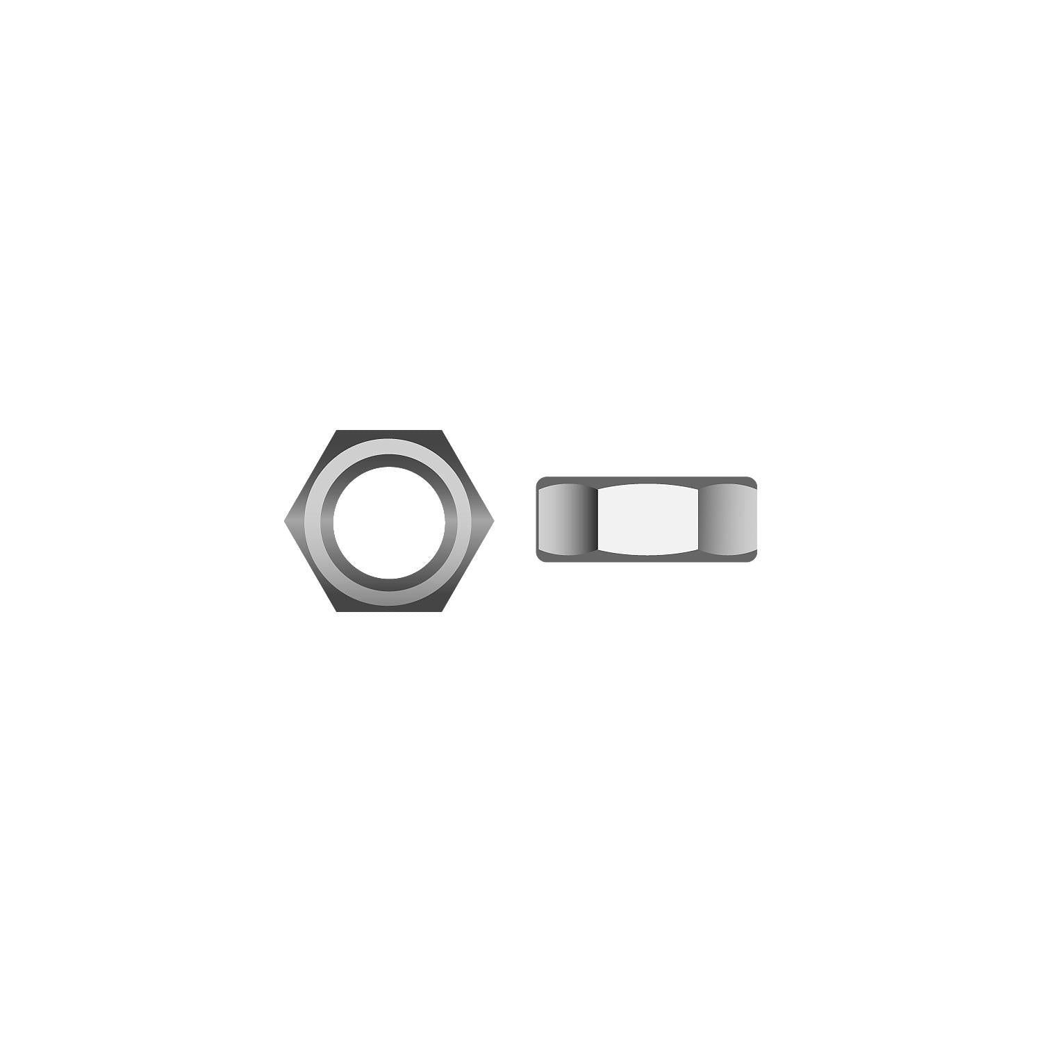 Seachoice SC1309 Hex Nut 12-24