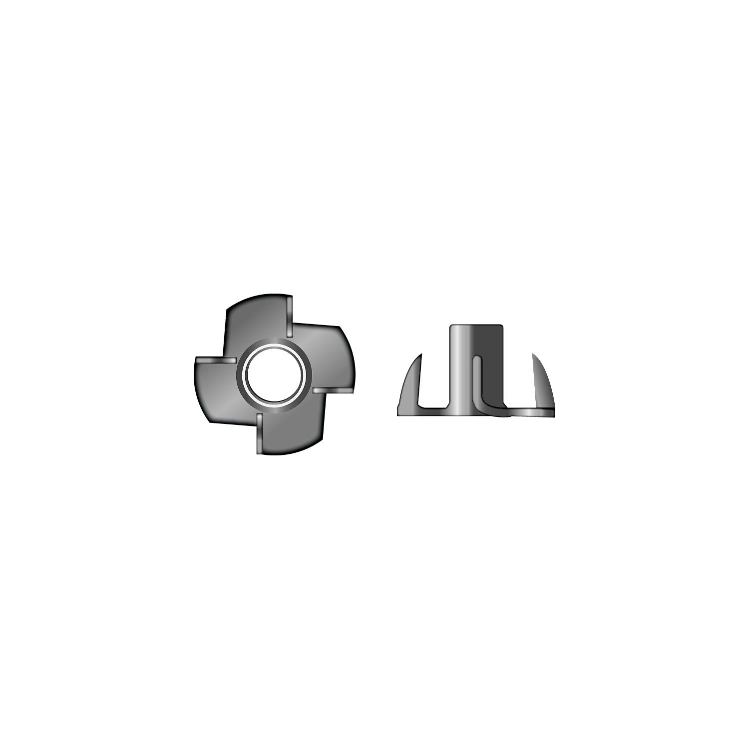 Seachoice SC3872 Tee Nut Stainless 5/16"-18