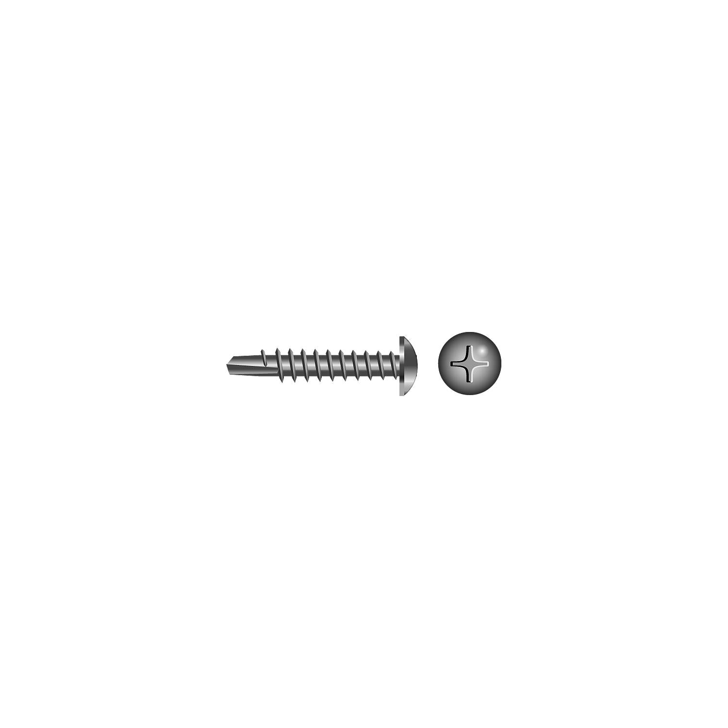 Seachoice SC6518 Phillips Self Drilling Screw Pan Head #10 x 3/4"