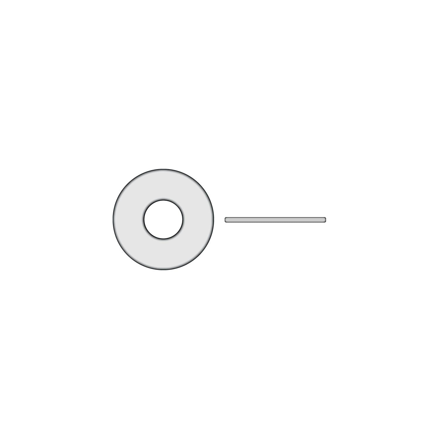 Seachoice SC2499 Nylon Flat Washer 5/8", 0.62" Thick, OD 1-1/4"