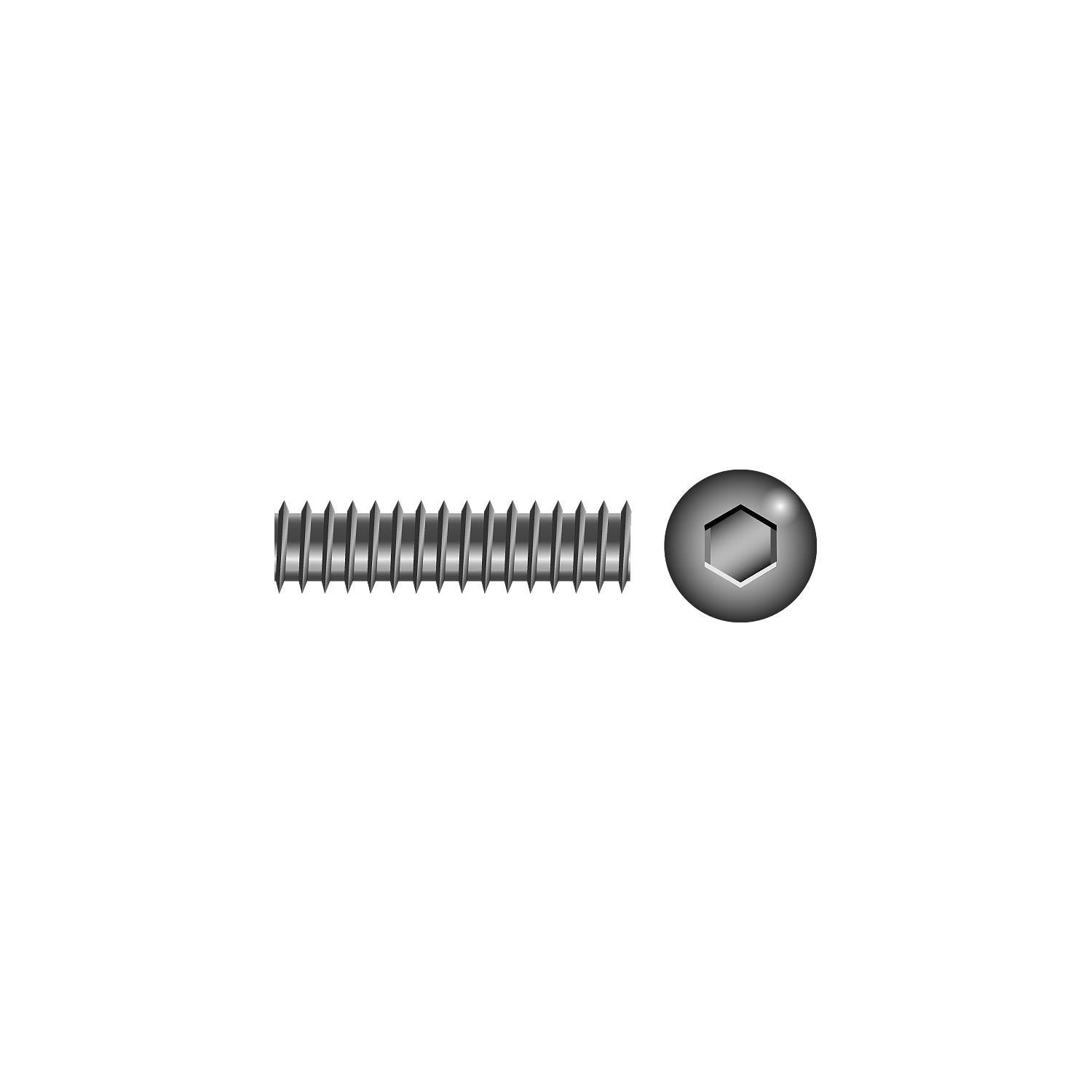 Seachoice SC1463 Socket Set Screw 10-24 x 1/4"