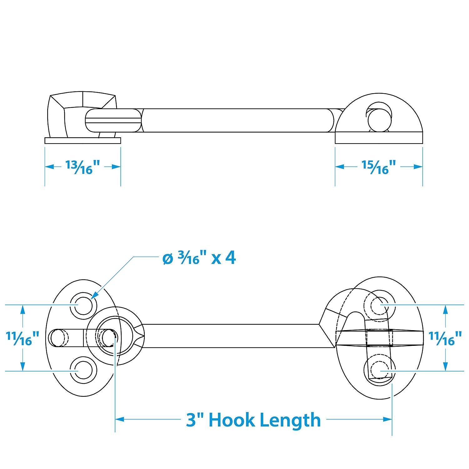Seachoice Cabin Door Hook
