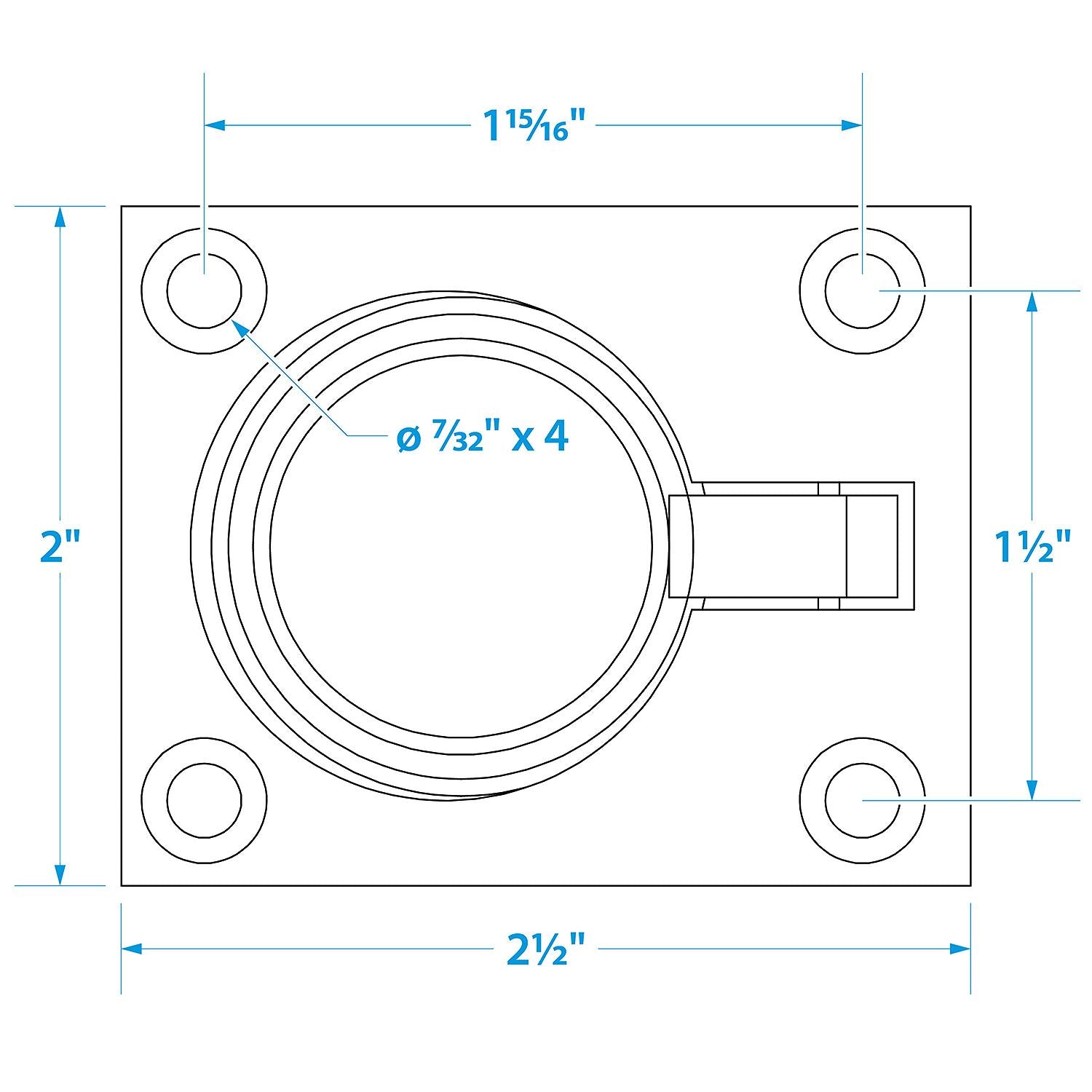 Seachoice Flush Ring Pull