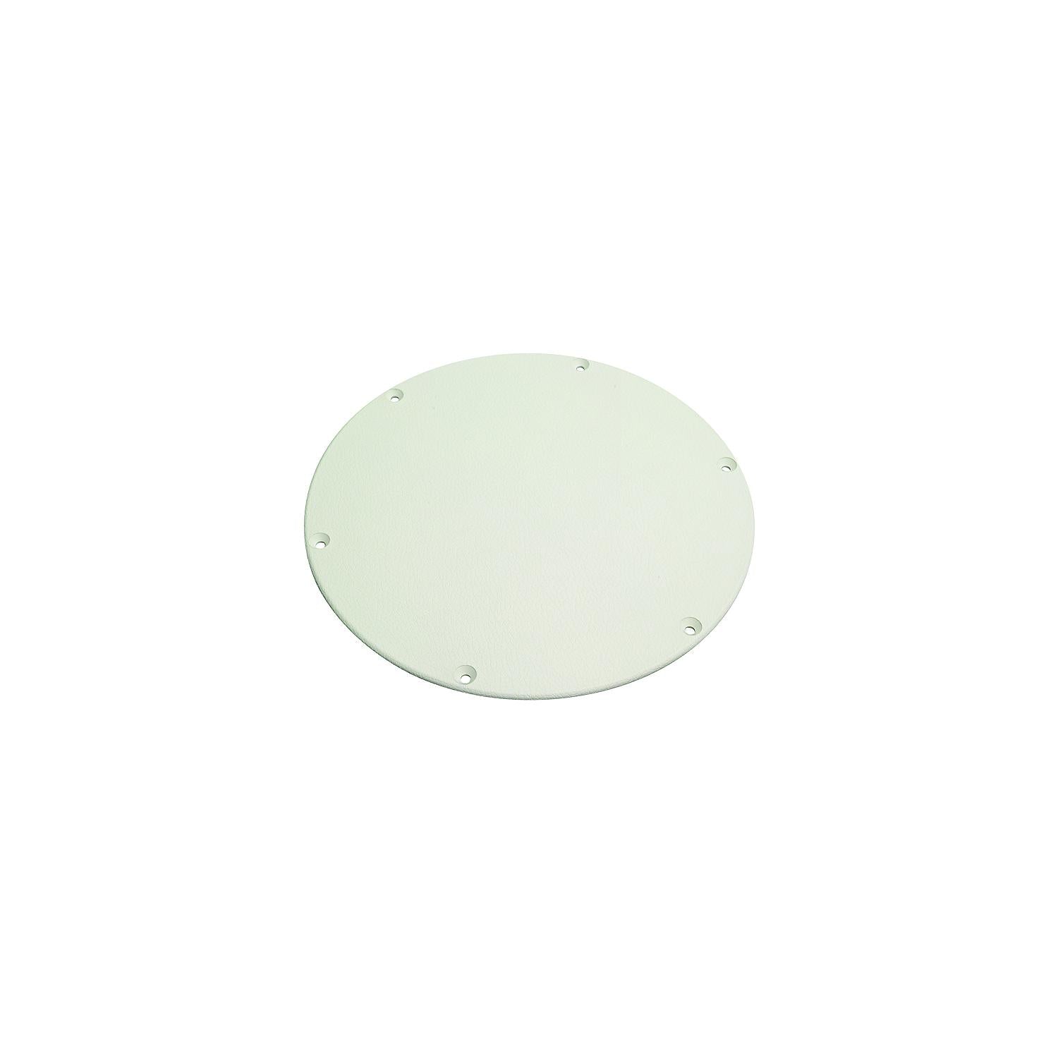 Seachoice 50-39591 Polypropylene Cover Plate Arctic White OD: 7-5/8"