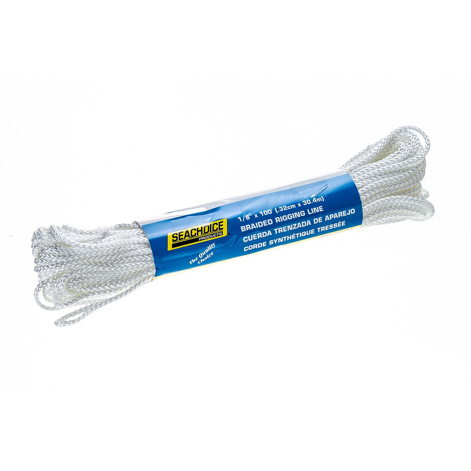 Seachoice Braided Utility Line 1/8" x 100'