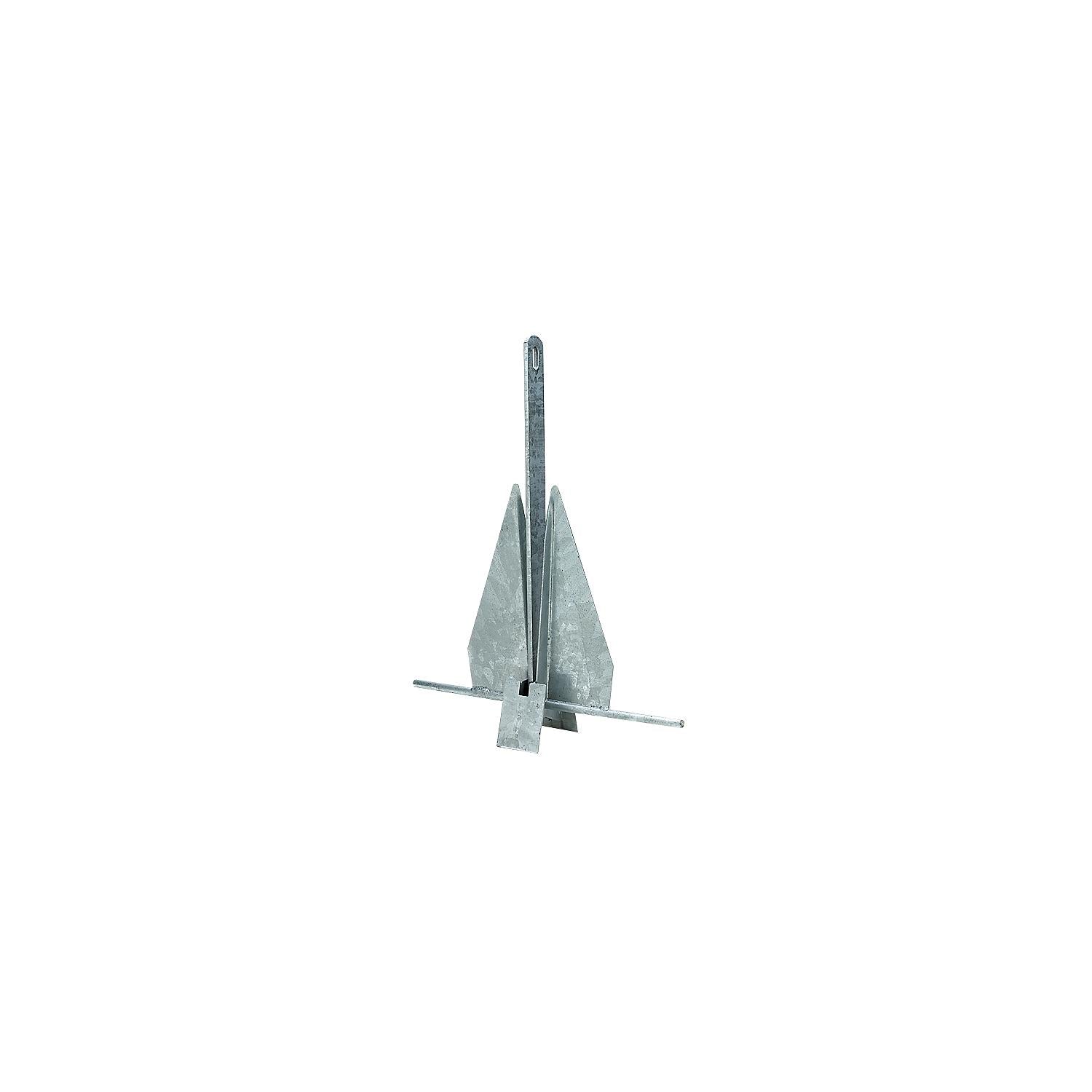 Seachoice 41760 Hot Dipped Galvanized Deluxe Anchor, Size 43S