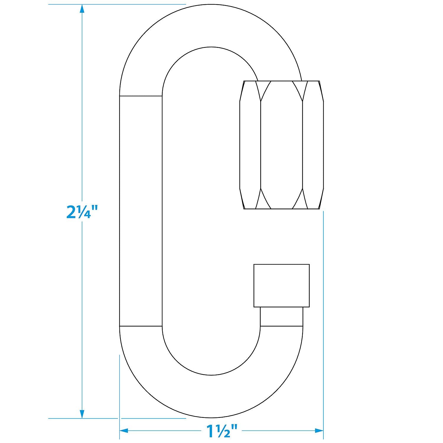 Seachoice Stainless Steel Chain Link