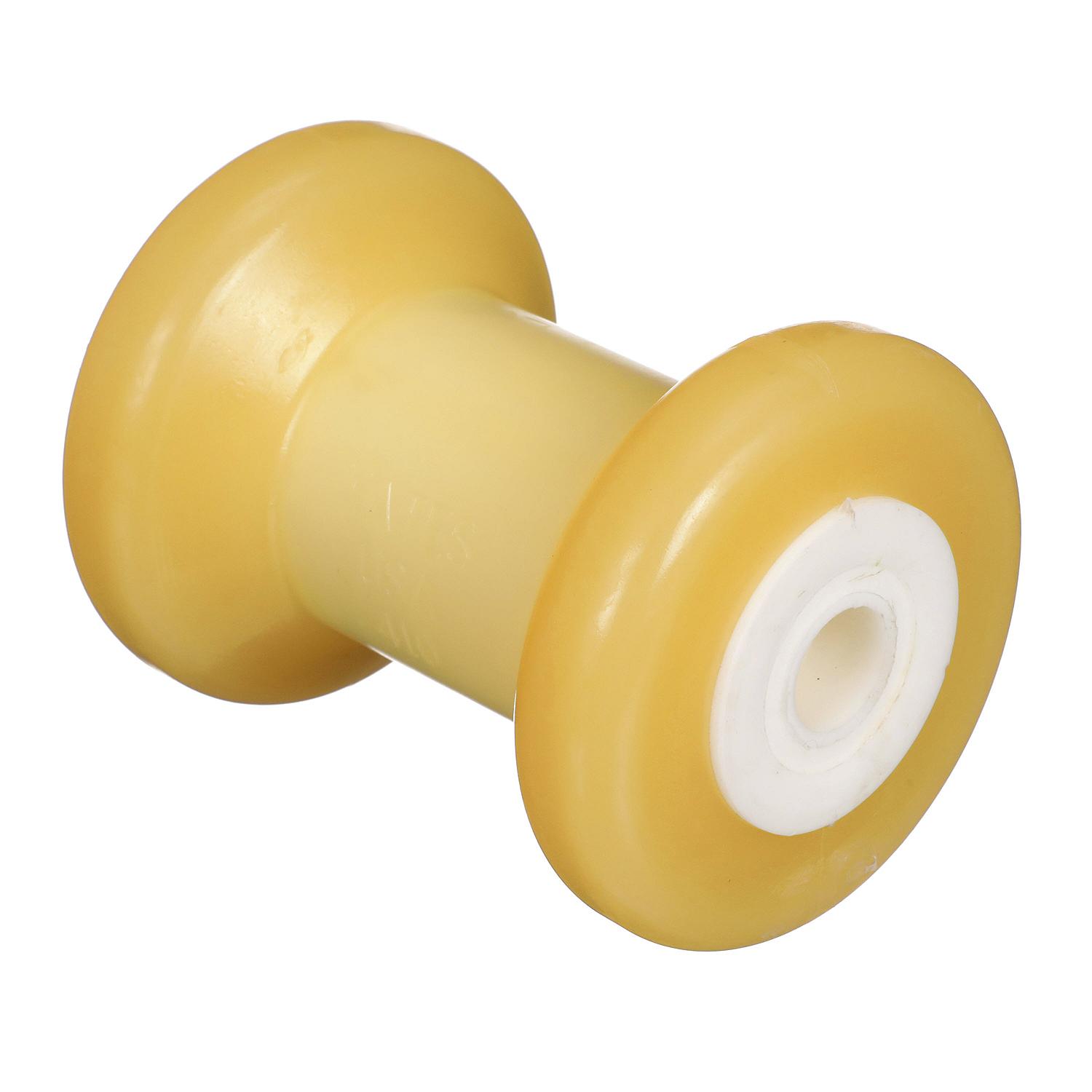 Seachoice 56490 Non-Marking TP Yellow Rubber Spool Roller