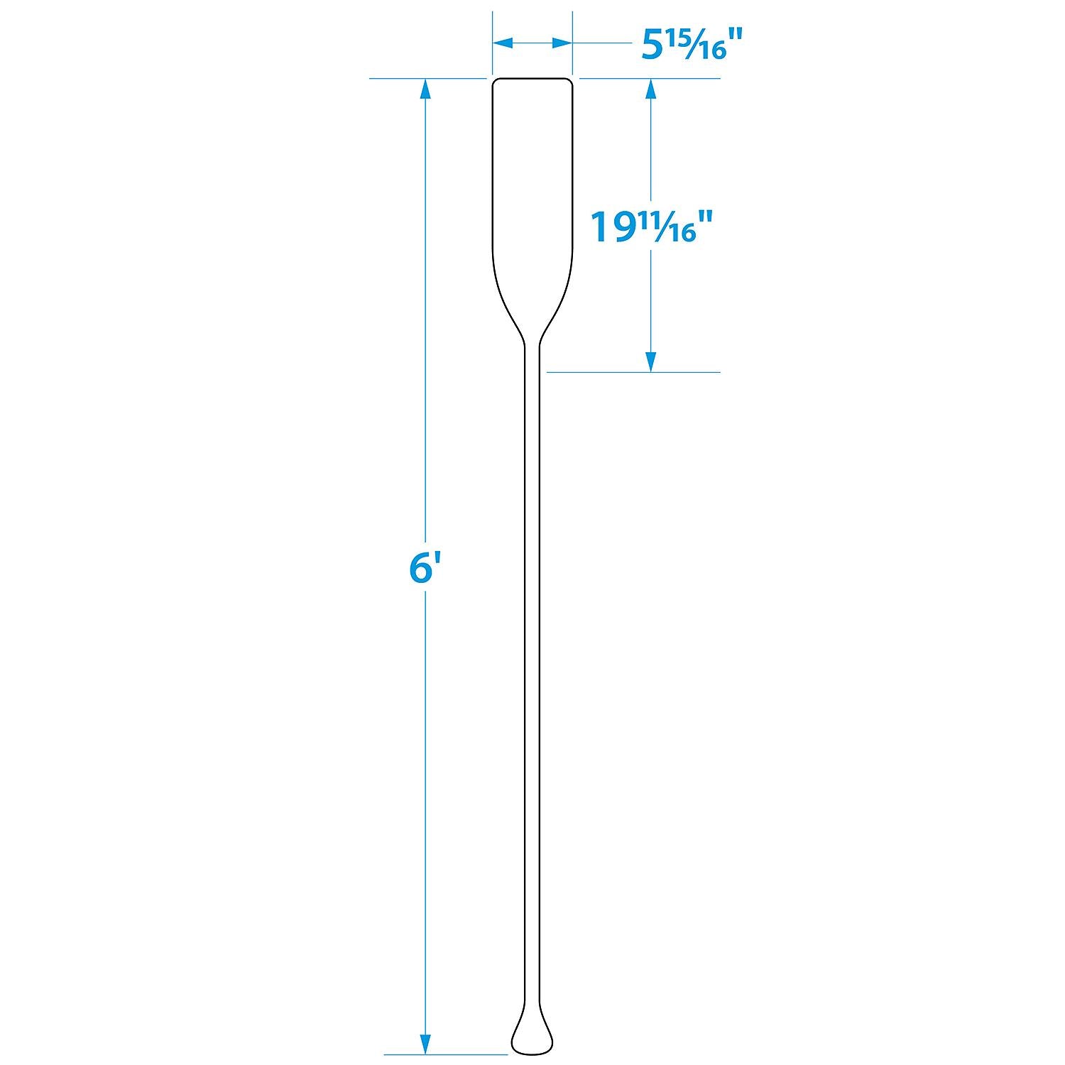 Seachoice 71148 Standard Wood Paddle â€“ 6 Ft.