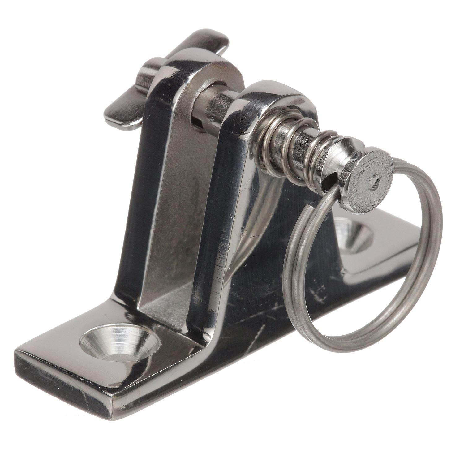Seachoice 75941 Stainless Steel Deck Hinge With Removable Pin