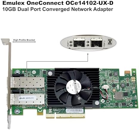 Emulex OneConnect 10Gigabit Ethernet Card OCE14102-UM