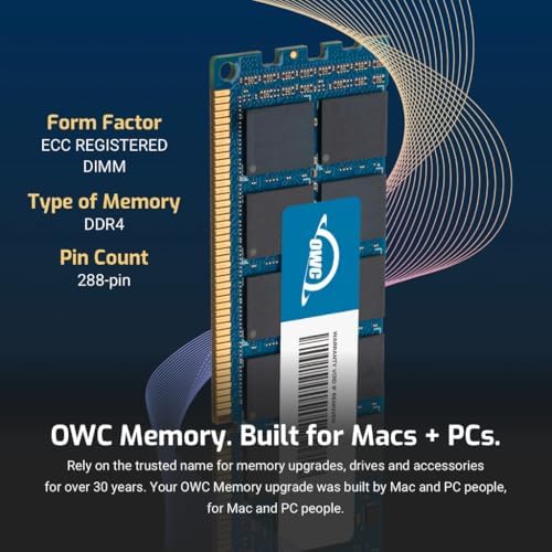 OWC 16GB DDR4 3200MHz PC4-25600 CL22 1.2V 288pin Server ECC Registered RDIMM Memory RAM Compatible with Dell EMC PowerEdge R7515 R7525 T550 XR11 XR12