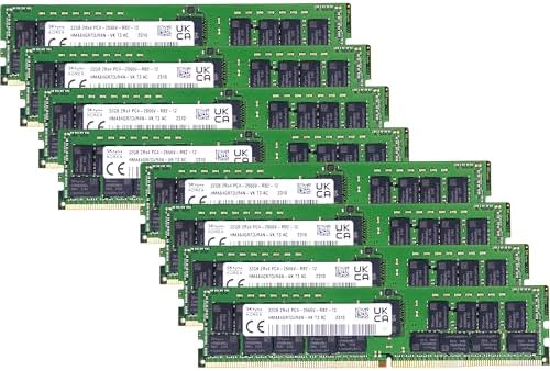 Timetec Hynix IC DDR4 Registered ECC 1.2V 288 Pin RDIMM Server Memory RAM Module Upgrade (DDR4 2666MHz, 64GB KIT(2x32GB 2R4