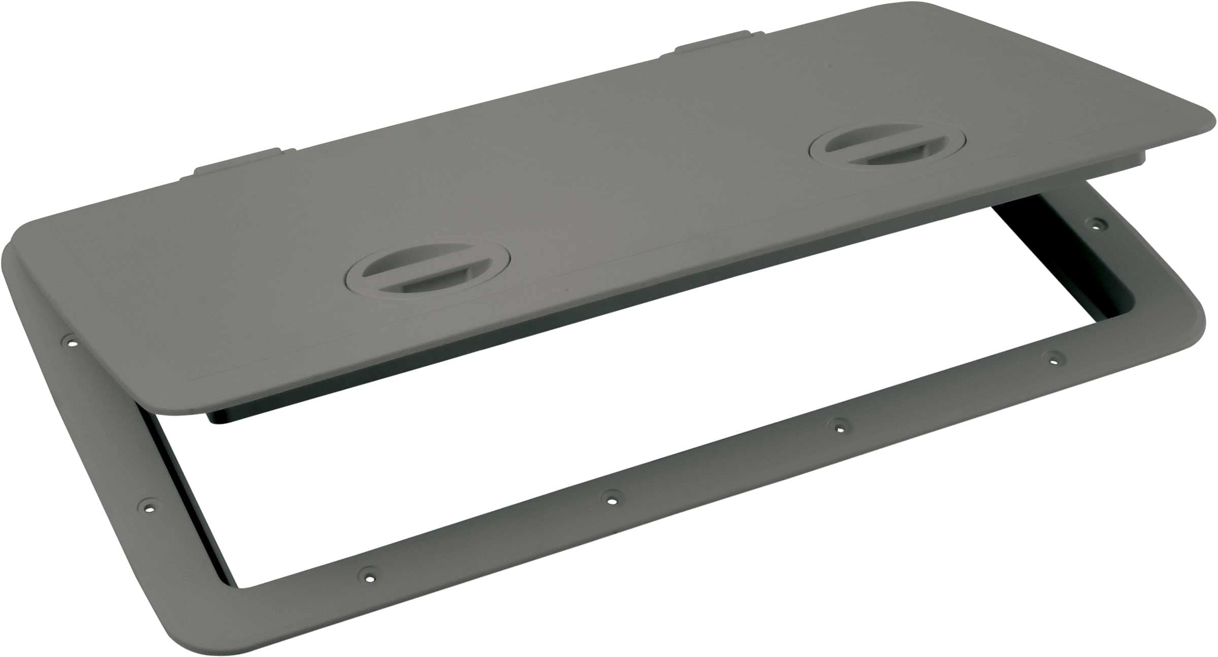 Tempress 44533 1323 Access Hatch w/Cam Latch, Dark Grey