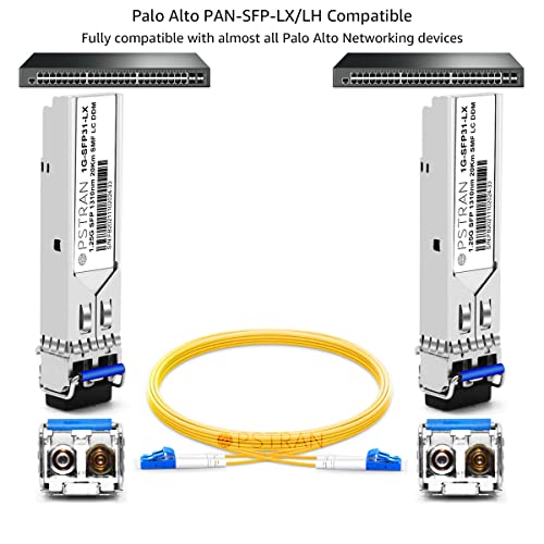 1000BASE-SX SFP Optical Transceiver Module Compatible with HPE Aruba J4858D J4858DCM JL745A Q8N53A ProCurve J4858C J4858B J4858A 850nm 550m DDM Duplex LC MMF 10pcs/Pack