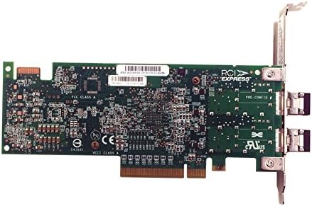 Emulex 16Gb Dual Port PCIe Host Bus Adapter LPE16002B-E w/ 2x FTLF8529P3BCV-EM Finistar Transceivers & Warranty
